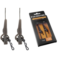 Gotowe przypony Spro CS Lead clip Action 45 LB 100 cm - 2 sztuki